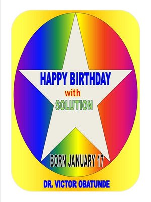 cover image of BORN JANUARY 17